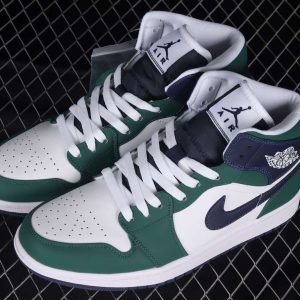 New Arrival AJ1 Mid DZ5326-300 Navy Blue And Green