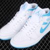 New Arrival AJ1 Mid BQ6472-114 Carolina Blue