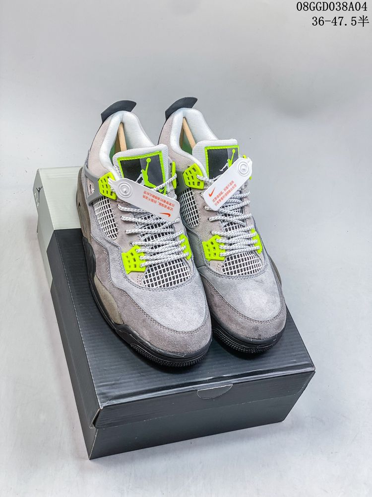 New Arrival AJ4 Retro SE Mid Neon 95 CT5342-007 AJ3001 TEN New Arrival AJ4 Retro SE Mid Neon 95 CT5342-007 AJ3001 TEN