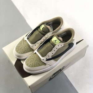 New Arrival First Look At The Travis Scott x Air Jordan 1 Low AJ3023 TEN