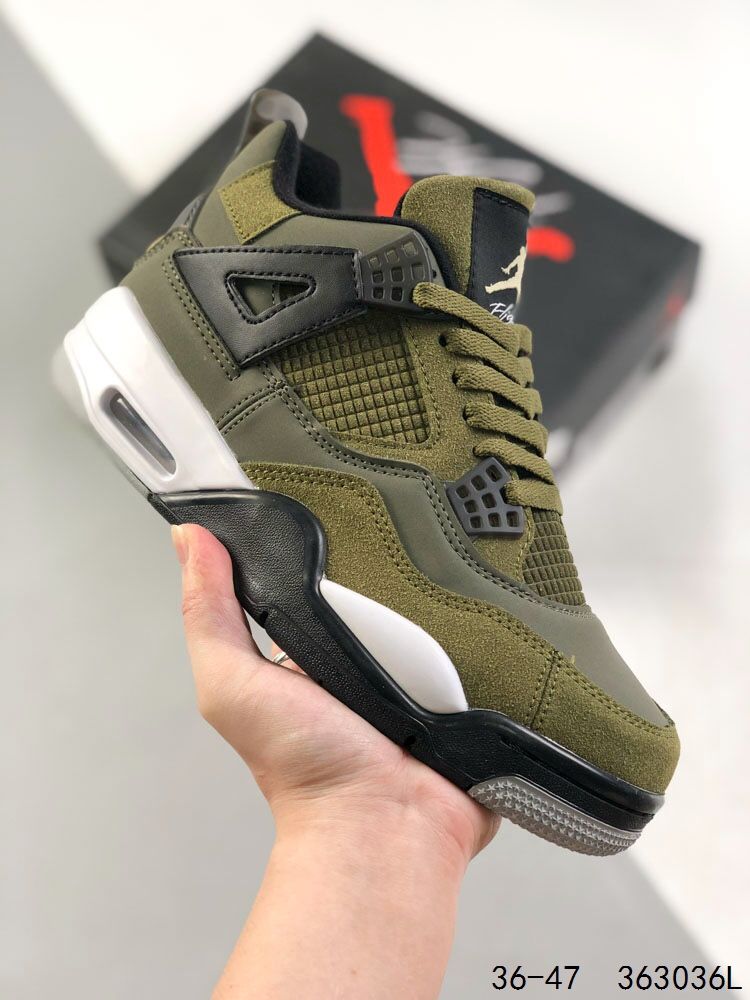 New Arrival Jordan 4 Retro SE Craft Medium Olive FB9927-200 AJ3051 TEN