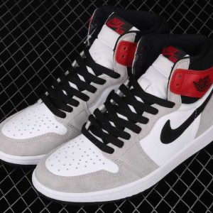 New Arrival AJ1 High 555088-126 Light Smoke Grey New Arrival AJ1 High 555088-126 Light Smoke Grey