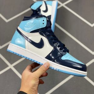 New Arrival AJ 1 Retro High UNC Patent CD0461-401 AJ3240 TEN