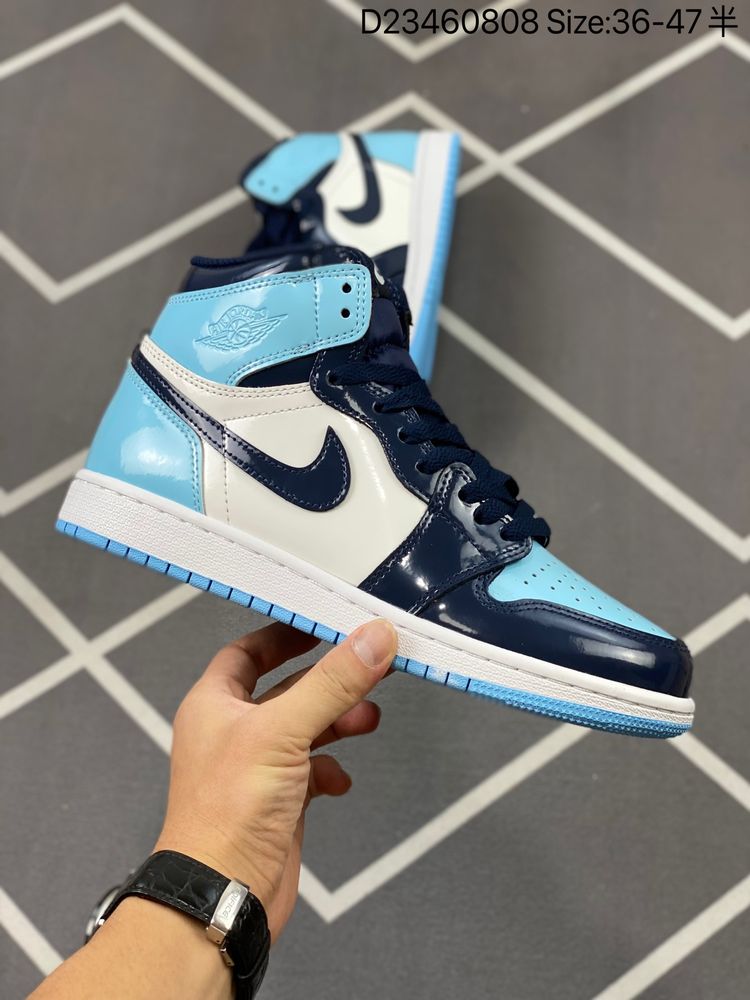 New Arrival AJ 1 Retro High UNC Patent CD0461-401 AJ3240 TEN