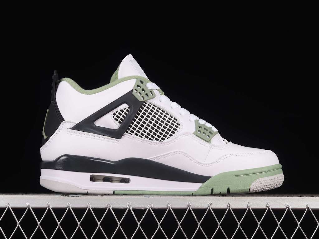 New Arrival AJ4 X AQ9129-103 Retro Seafoam