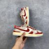 New Arrival AF 1 Low Dunk Suede Grey Red White AJ3261 TEN