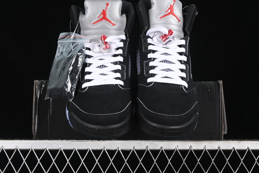 AJ 5 Black Metallic Reimagined HF3975-001 PA