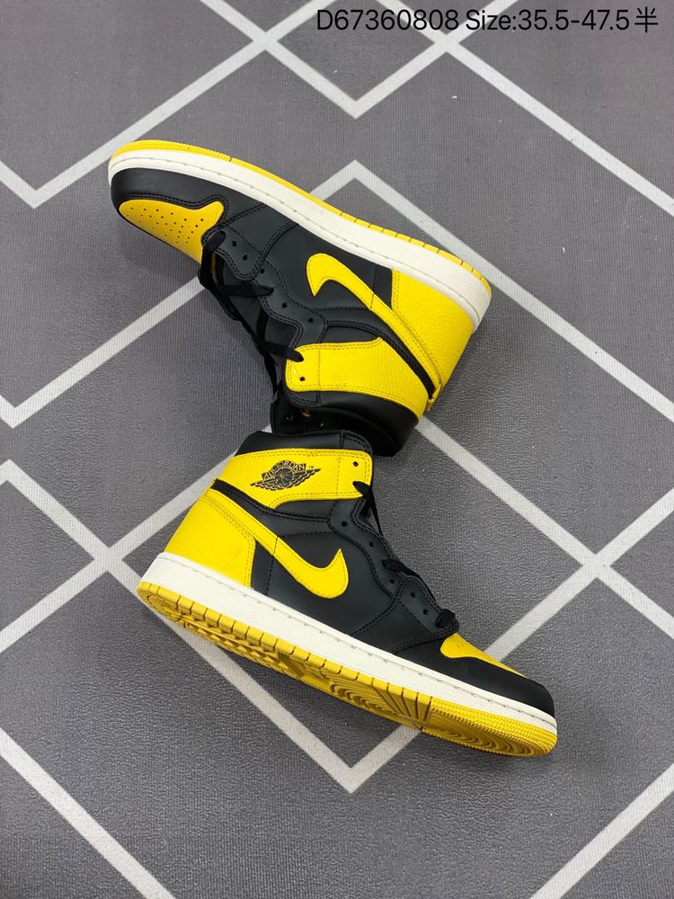 New Arrival AJ 1 Michigan 554724-707 AJ3240 TEN