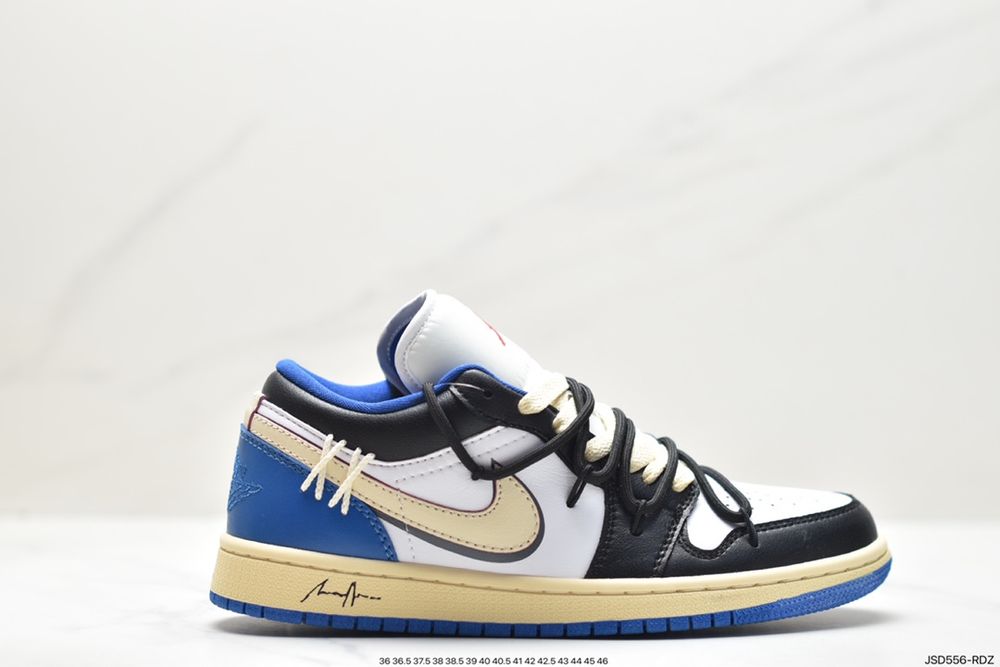 New Arrival Nike Fragment Design x Travis Scott x AJ1 Retro Low DM7866-140 AJ3170 TEN