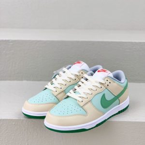 New Arrival Nike Dunk Low Ivory Hyper Royal FB1843-141 AJ3158 TEN