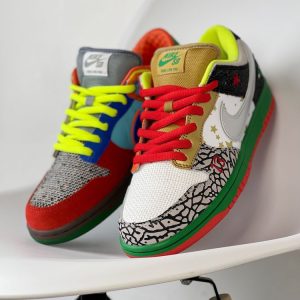 New Arrival SB Dunk Low What the Dunk 318403-141 AJ3229 TEN