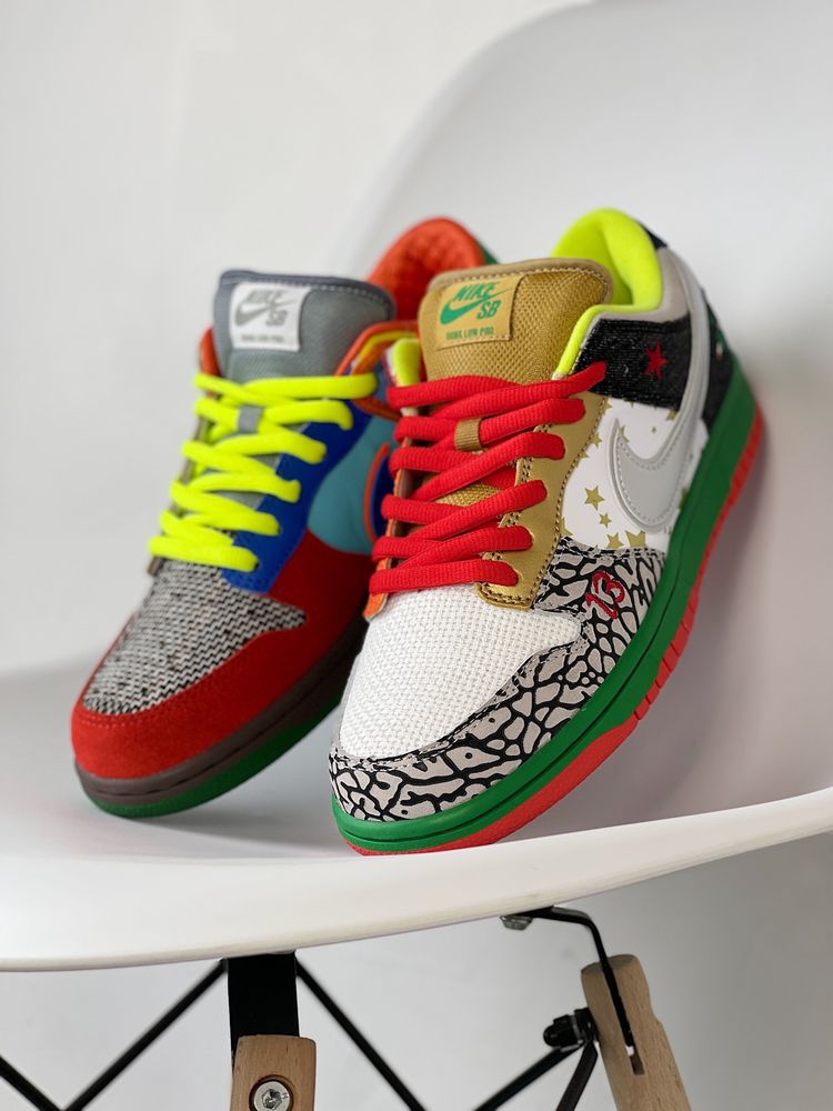 New Arrival SB Dunk Low What the Dunk 318403-141 AJ3229 TEN