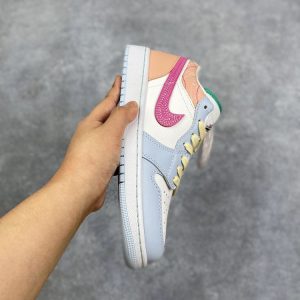 New Arrival AJ 1 Low Multi Color Sashiko FV3623-151 AJ3246 TEN