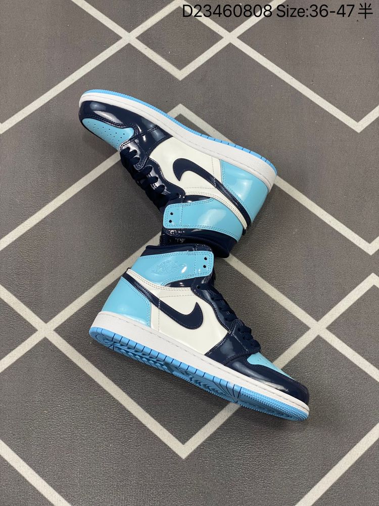 New Arrival AJ 1 Retro High UNC Patent CD0461-401 AJ3240 TEN
