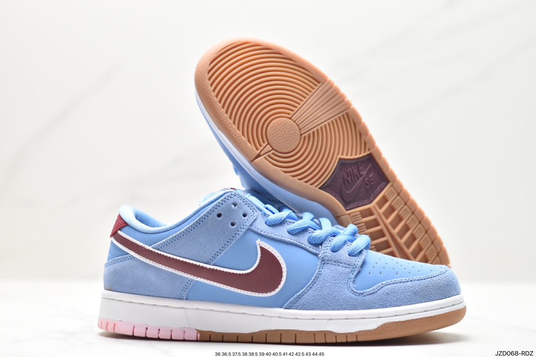New Arrival NIKE SB DUNK LOW ‘VALOUR BLUE’ DQ4040-400 AJ3166 TEN