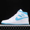 New Arrival AJ1 Mid BQ6472-114 Carolina Blue