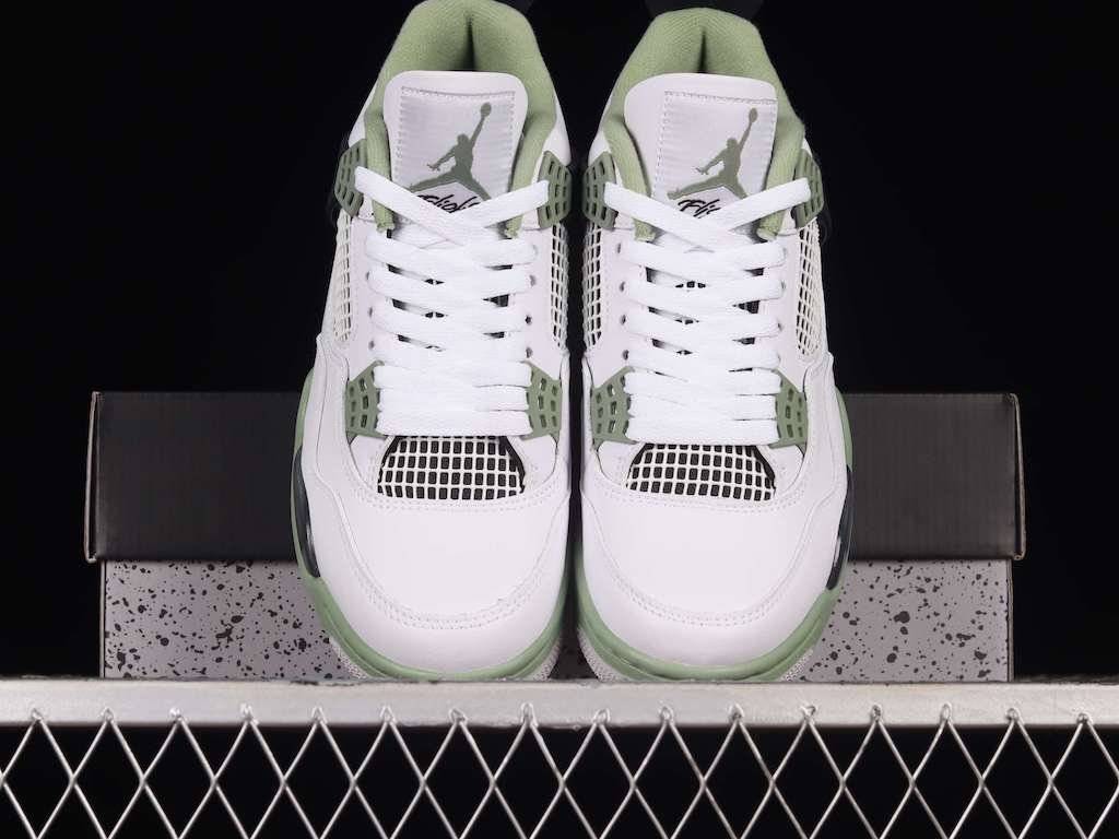New Arrival AJ4 X AQ9129-103 Retro Seafoam