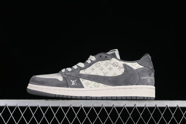 AJ 1 Low x Travis Scott x LV SJ2068-001 AJ 1 Low x Travis Scott x LV SJ2068-001