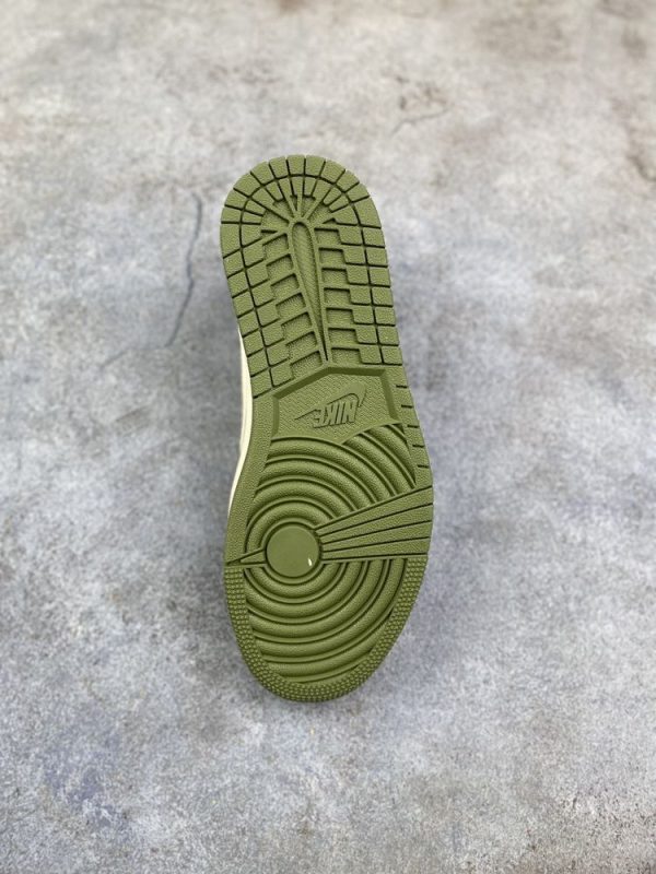 AJ 1 Low x Travis Scott x BUR ‘Sail Green’ AJ3286 TEN