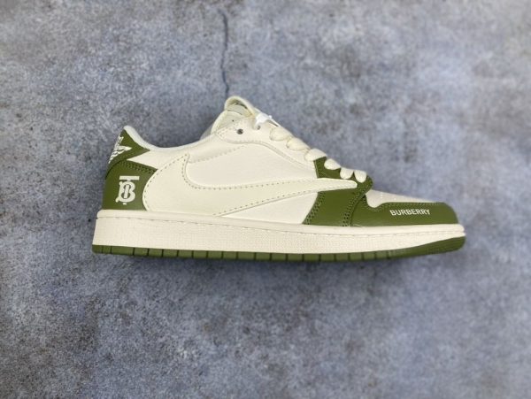 AJ 1 Low x Travis Scott x BUR ‘Sail Green’ AJ3286 TEN