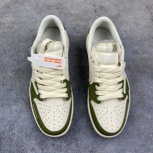 AJ 1 Low x Travis Scott x BUR ‘Sail Green’ AJ3286 TEN