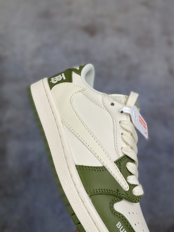 AJ 1 Low x Travis Scott x BUR ‘Sail Green’ AJ3286 TEN