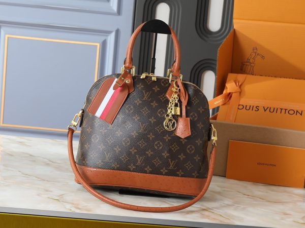 LV Alma PM Soft Celebration Monogram Canvas Bag M30049-M53151 BC