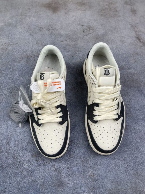 AJ 1 Low x Travis Scott x BUR ‘Sail Black’ AJ3288 TEN