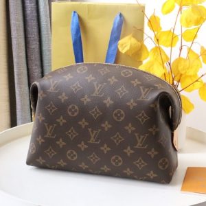 LV Cosmetic Pouch GM Monogram Canvas for Women M46458 PA