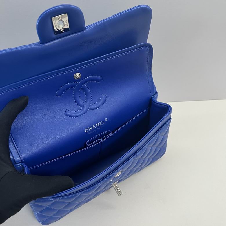 CN Classic Handbag Navy Blue For Women A01112 QA