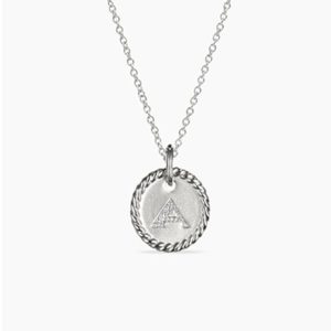 New Fashion David Yurman Letter Necklace 001
