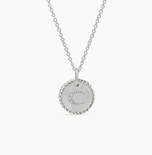 New Fashion David Yurman Letter Necklace 003