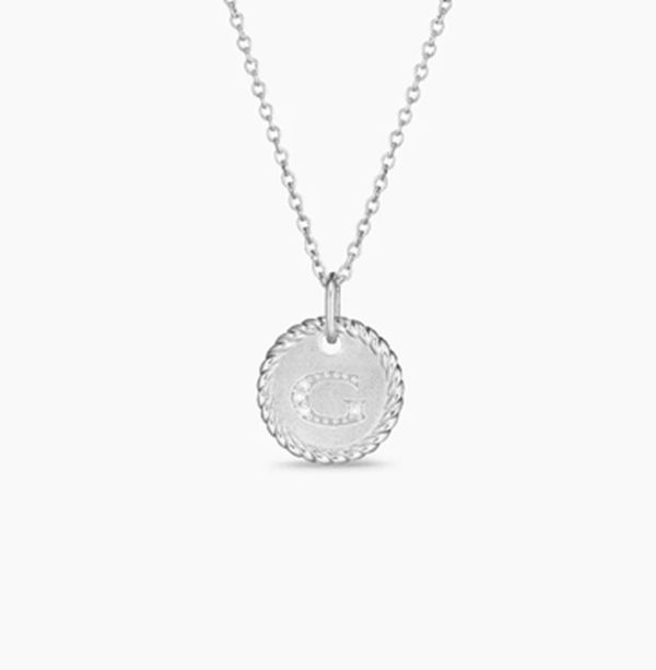 New Fashion David Yurman Letter Necklace 007