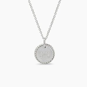 New Fashion David Yurman Letter Necklace 008