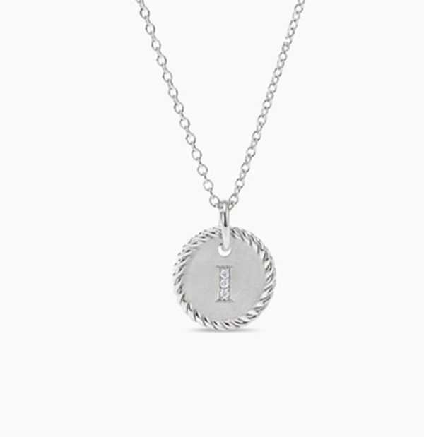 New Fashion David Yurman Letter Necklace 009