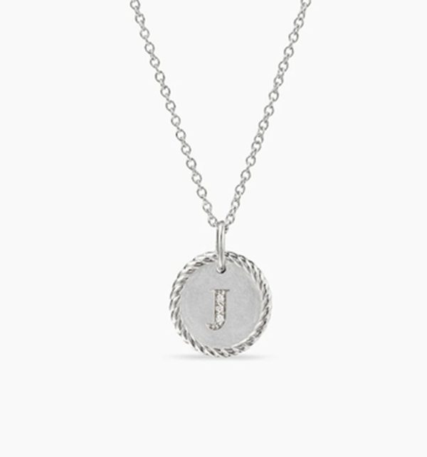 New Fashion David Yurman Letter Necklace 010