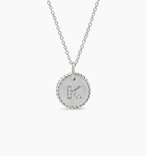 New Fashion David Yurman Letter Necklace 011