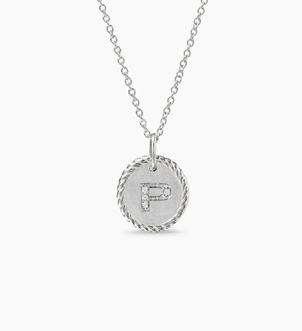 New Fashion David Yurman Letter Necklace 016