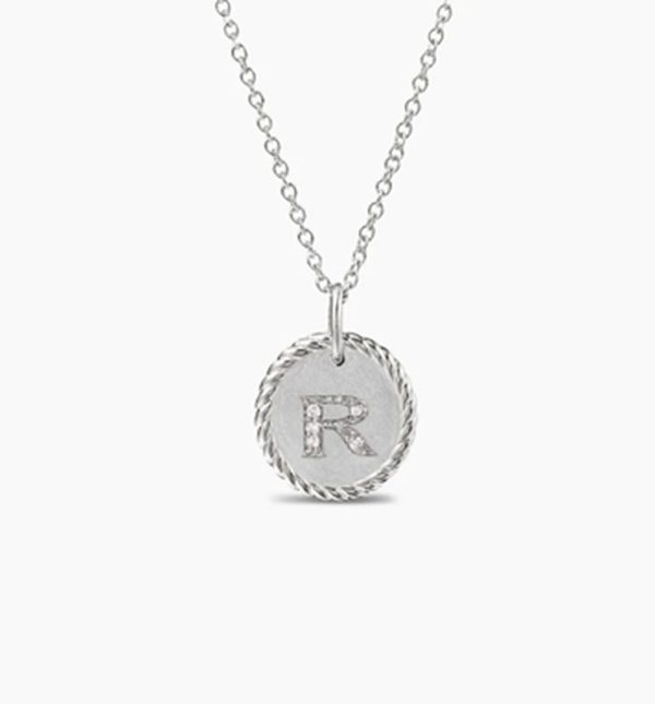 New Fashion David Yurman Letter Necklace 018