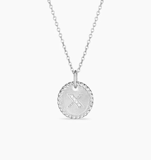 New Fashion David Yurman Letter Necklace 024