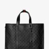 GG Emblem Large Tote Bag in Black 850218 QA