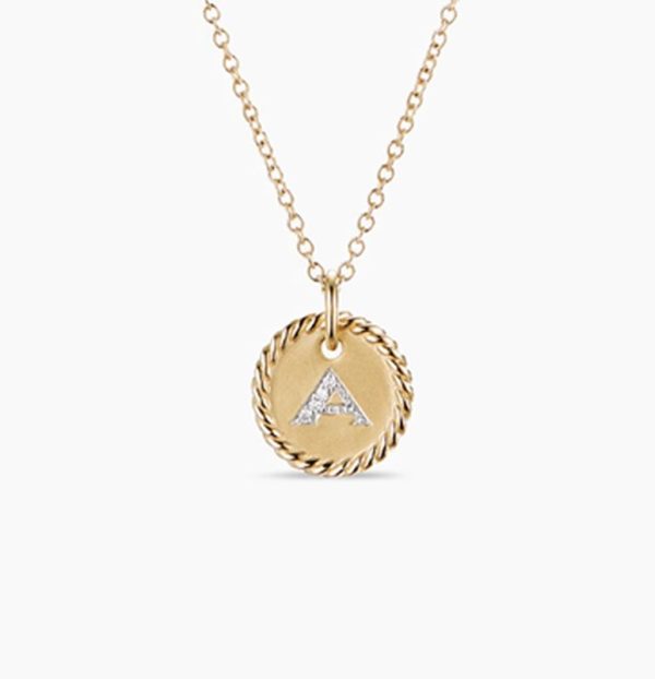 New Fashion David Yurman Letter Necklace 027 New Fashion David Yurman Letter Necklace 027