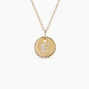 New Fashion David Yurman Letter Necklace 031