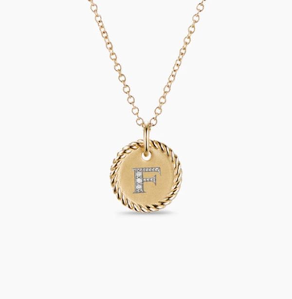 New Fashion David Yurman Letter Necklace 032 New Fashion David Yurman Letter Necklace 032