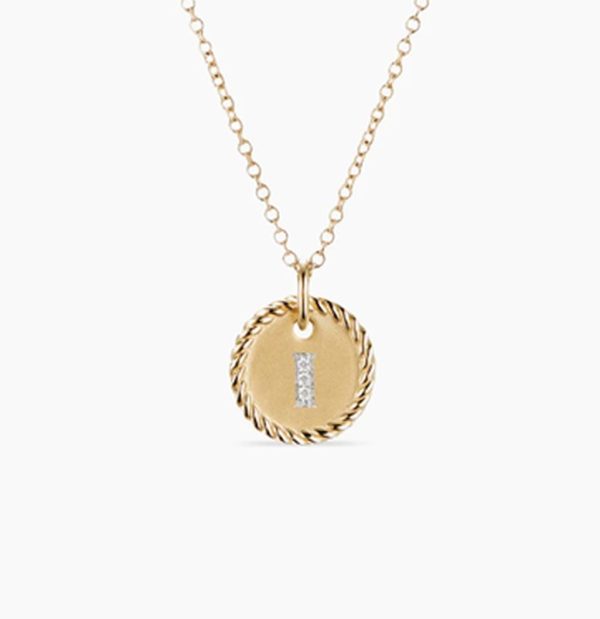 New Fashion David Yurman Letter Necklace 035 New Fashion David Yurman Letter Necklace 035