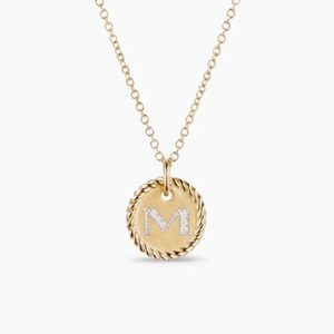 New Fashion David Yurman Letter Necklace 039