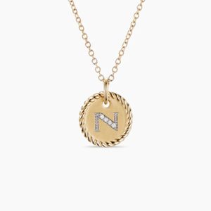 New Fashion David Yurman Letter Necklace 040
