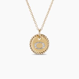 New Fashion David Yurman Letter Necklace 041