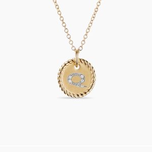New Fashion David Yurman Letter Necklace 043