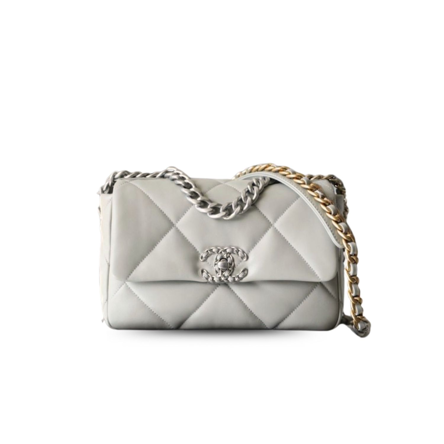 CN 19 Handbag 26cm Grey For Women AS1160 QA